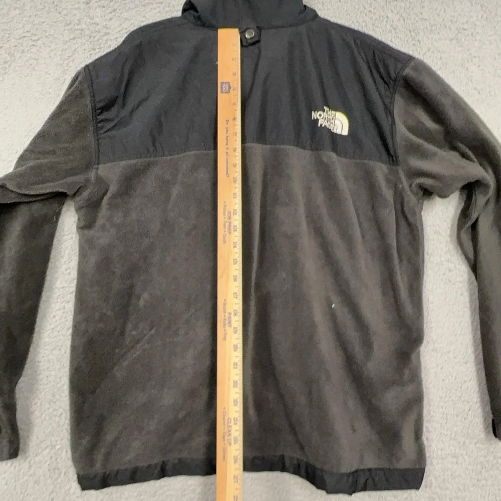 North Face Jacket Mens 2XL Gray Summit Series Gore Windstopper Fleece Full Zip